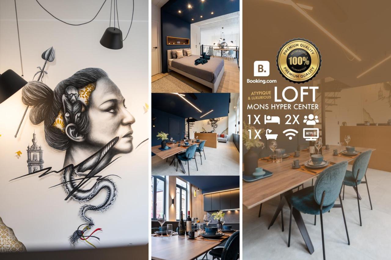 Atypique Loft Mons City Center מראה חיצוני תמונה